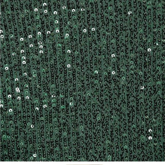 Camila Coelho CeCe Bodysuit Green Sequin - Picture 3 of 5